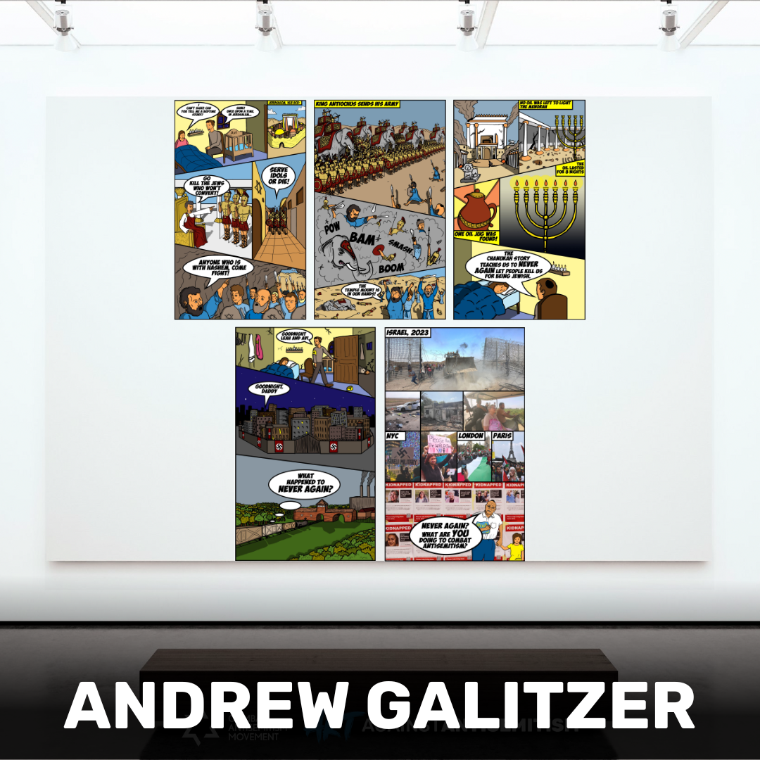 Andrew Galitzer Art Against Antisemitism